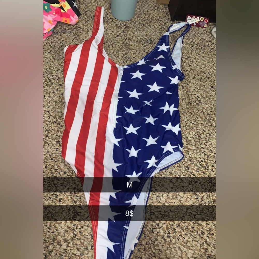 American flag one piece